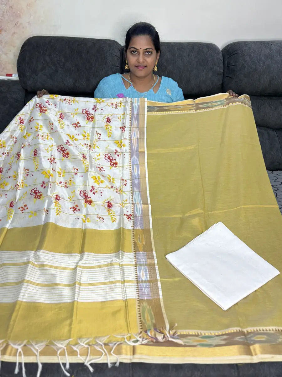 Mangalagiri or LT pattu Dress Materials
