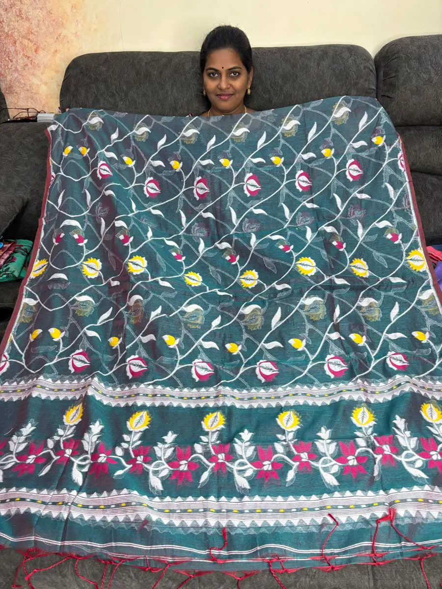 Jamdani 2piece dress materials