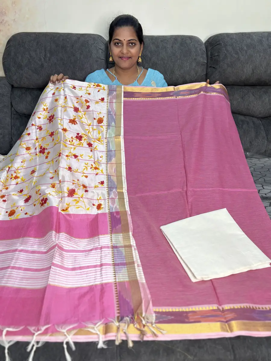 Mangalagiri or LT pattu Dress Materials