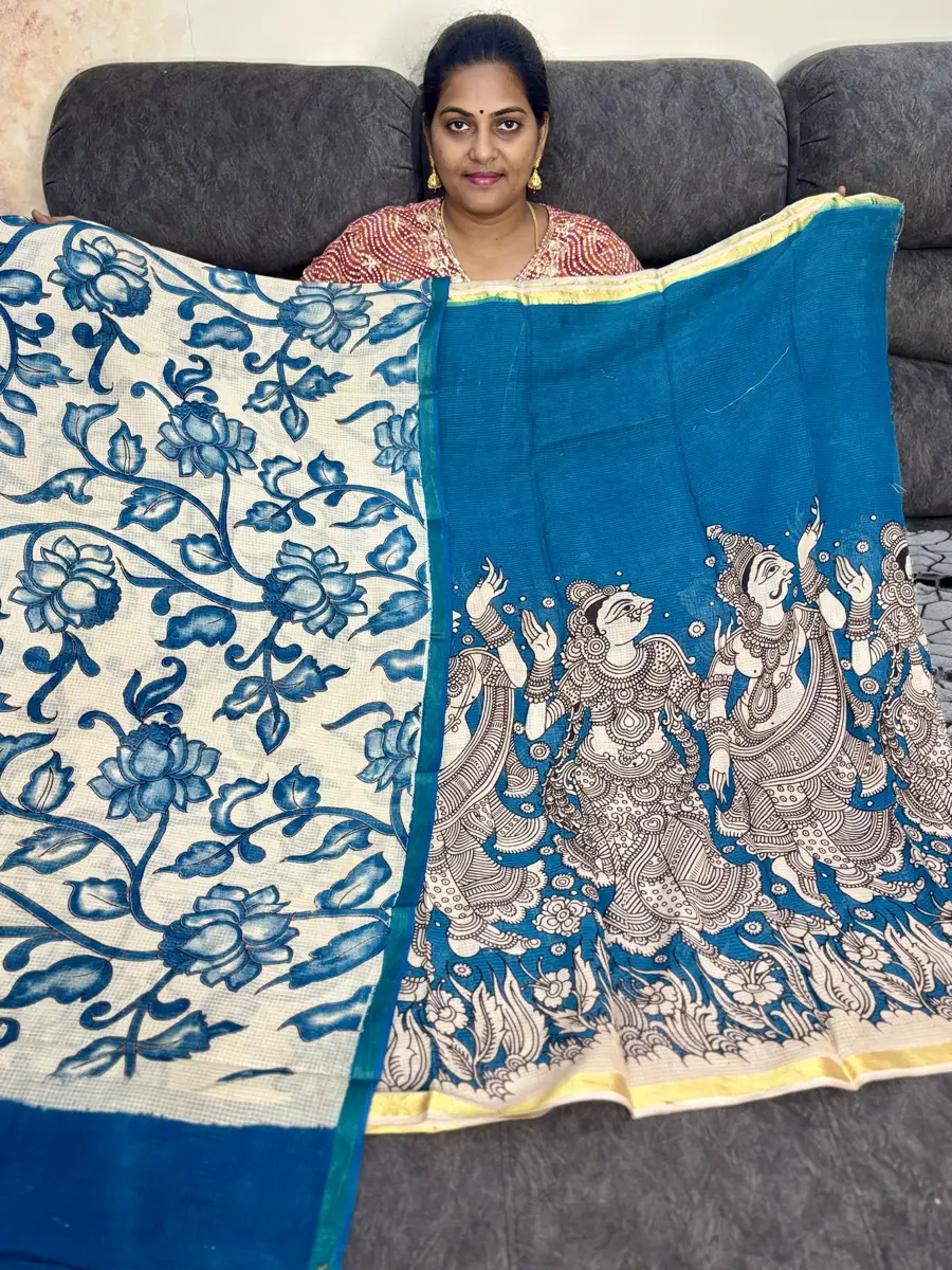 Pure Kota cotton Kalamkari