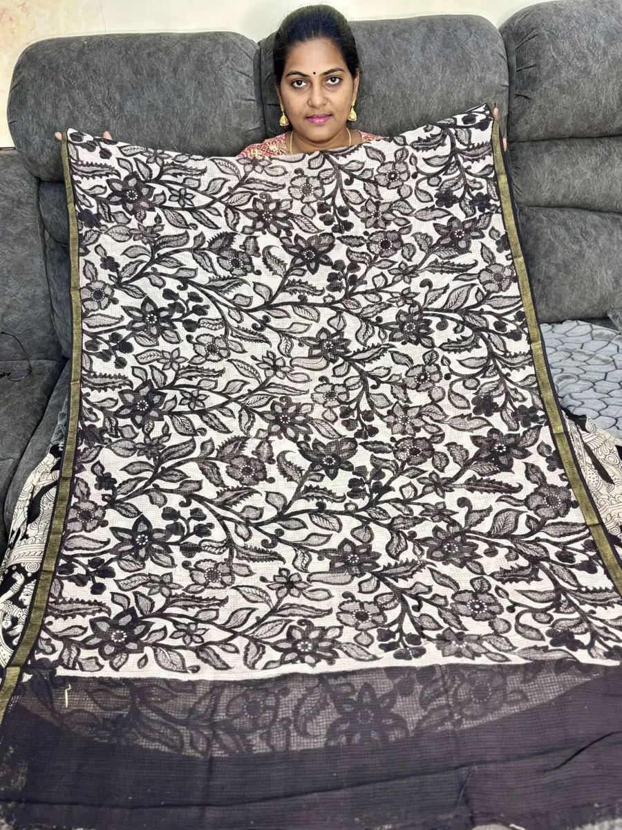 Pure Kota cotton Kalamkari