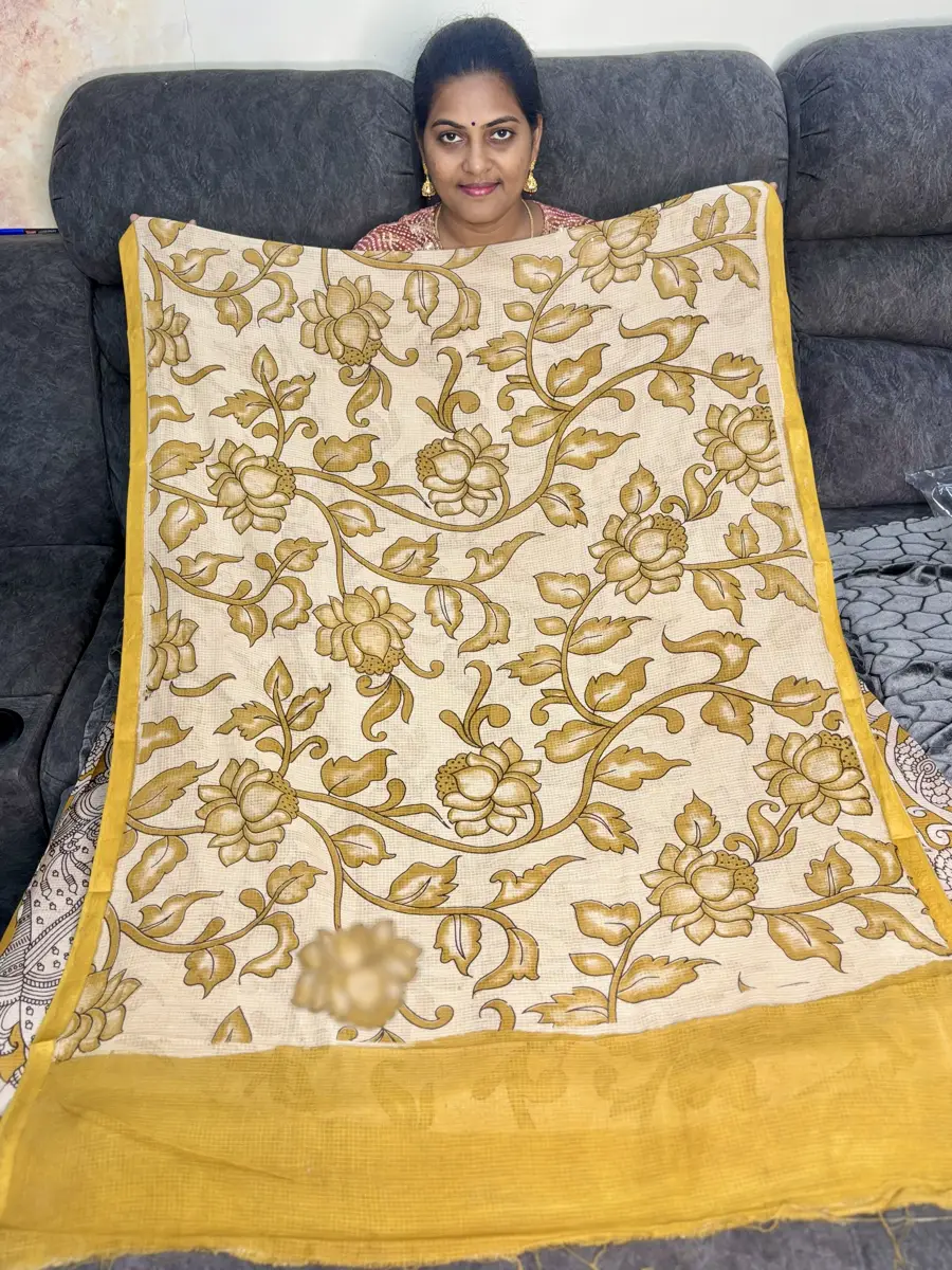 Pure Kota cotton Kalamkari
