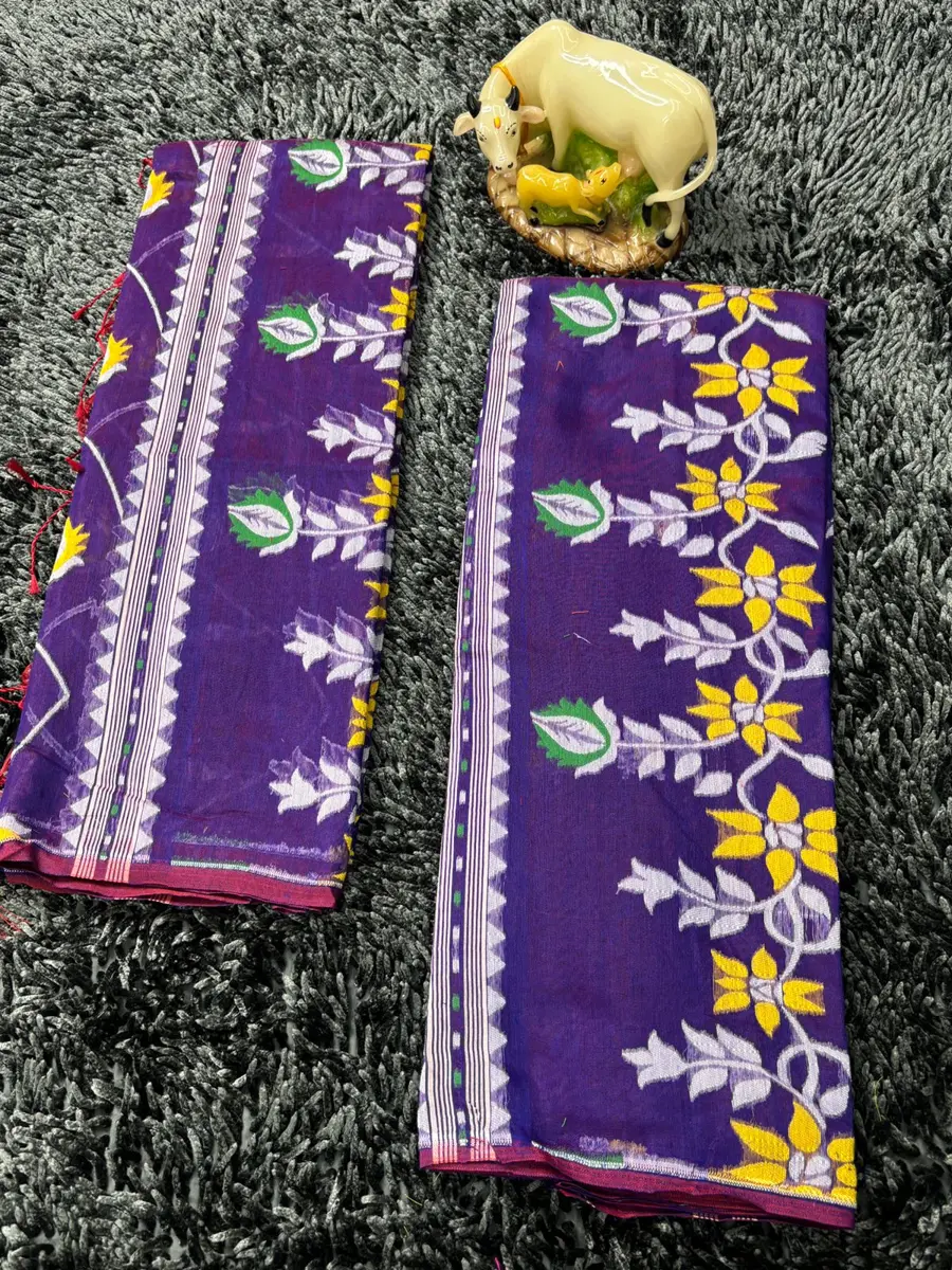 Jamdani 2piece dress materials