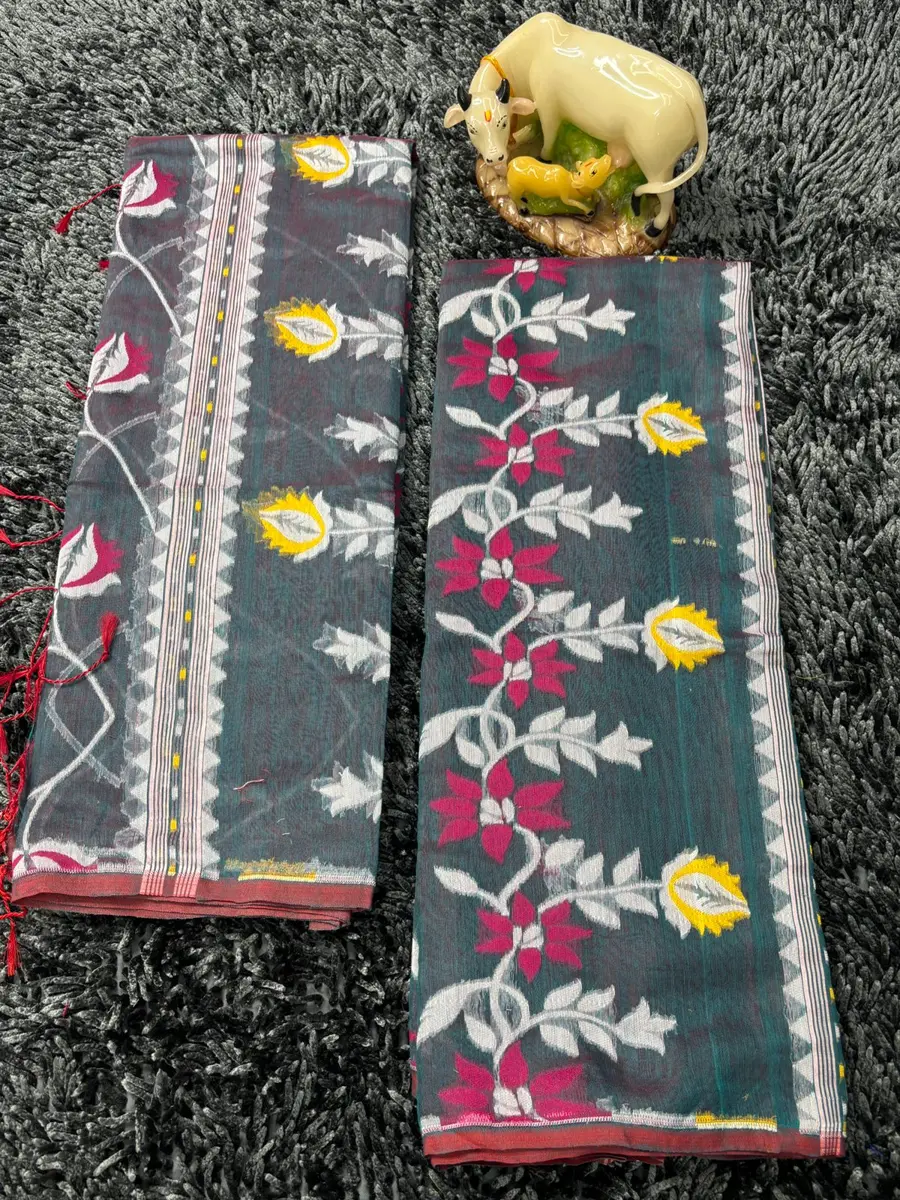 Jamdani 2piece dress materials
