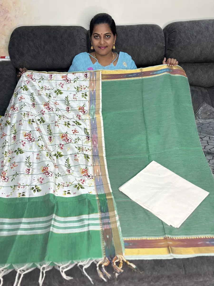 Mangalagiri or LT pattu Dress Materials