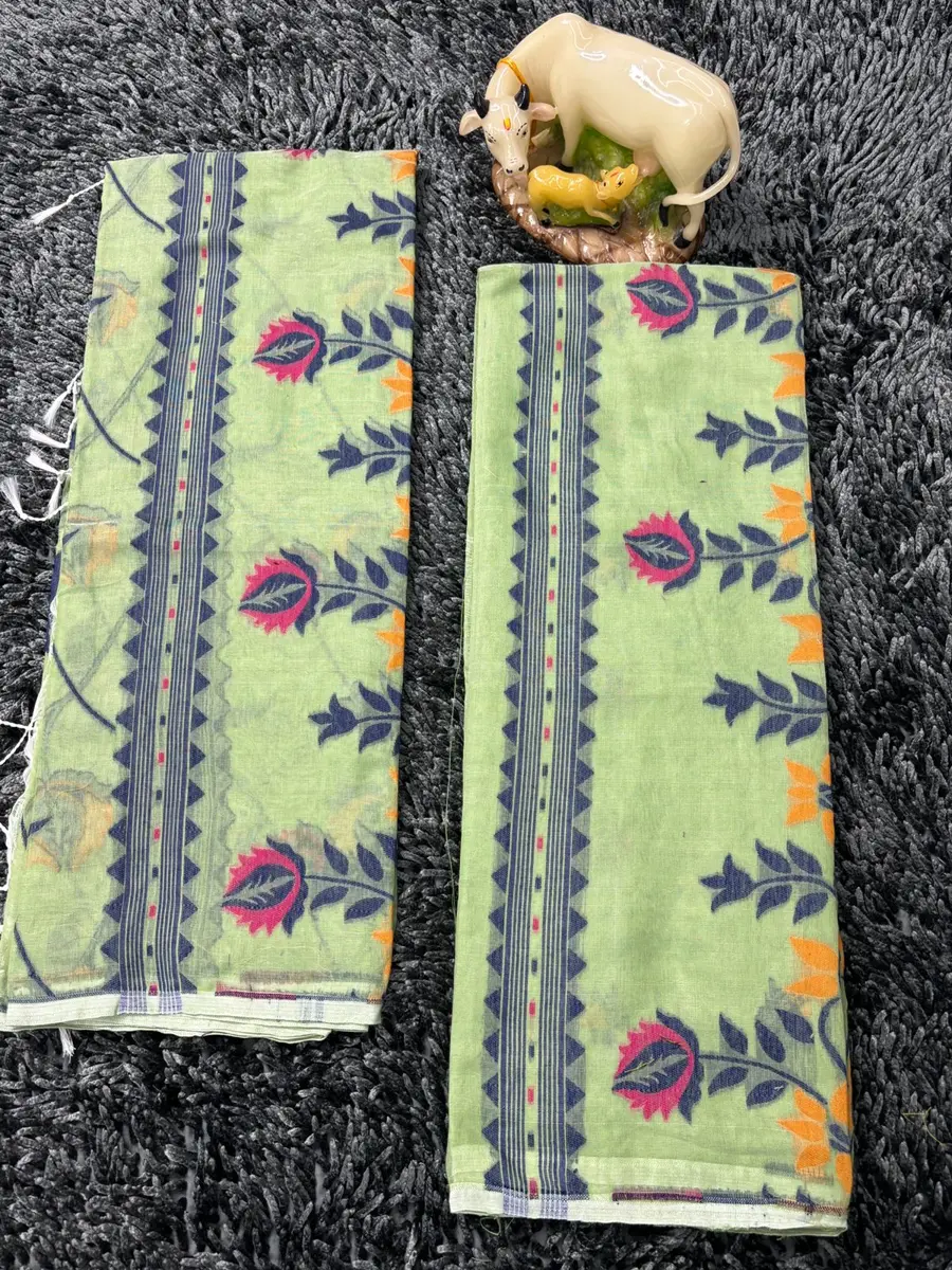Jamdani 2piece dress materials