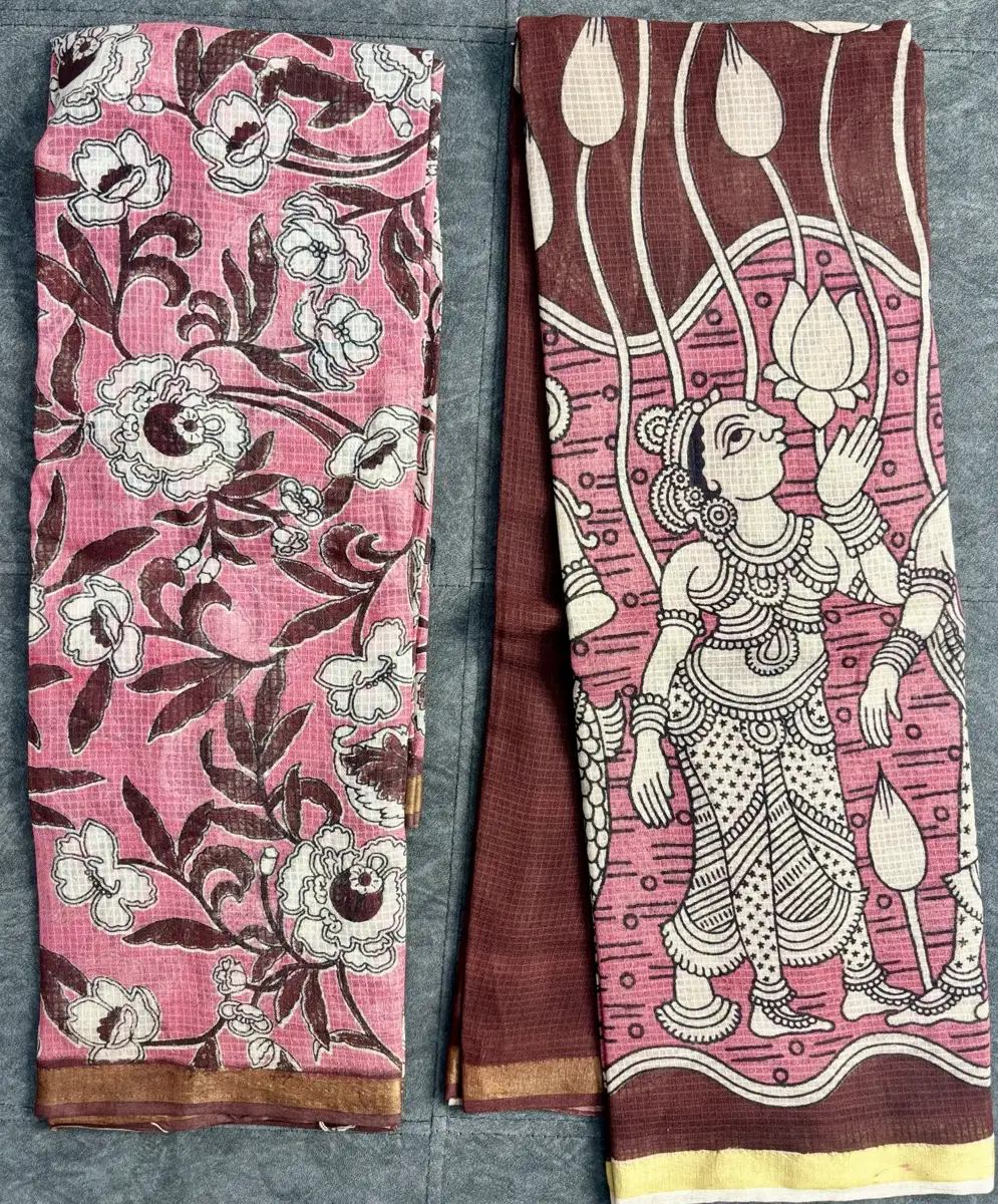 Pure Kota cotton Kalamkari