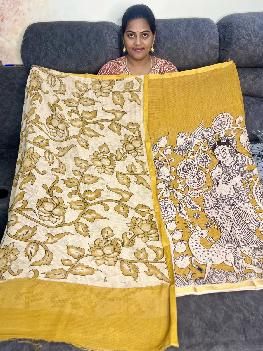 Pure Kota cotton Kalamkari