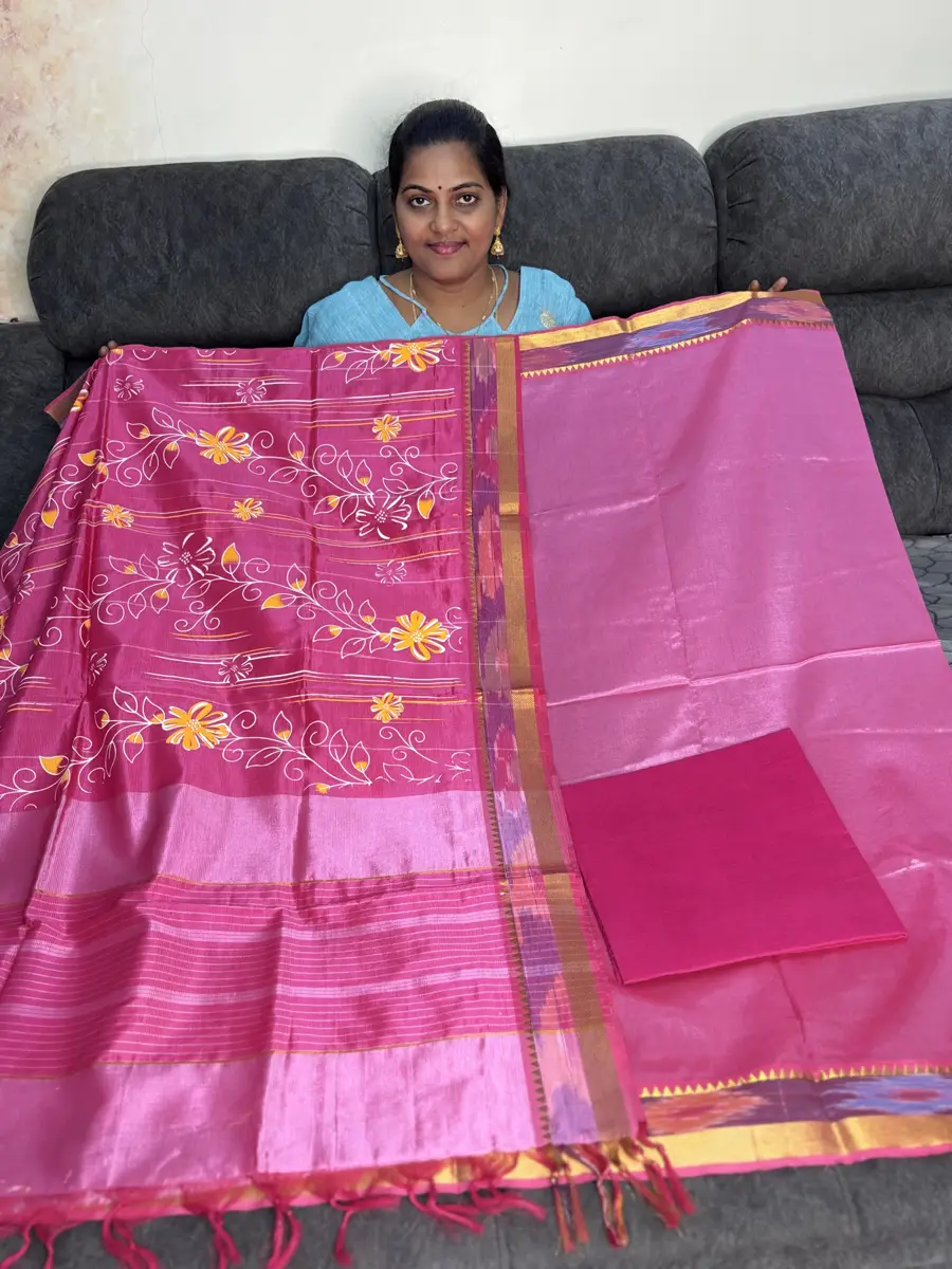 Mangalagiri or LT pattu Dress Materials